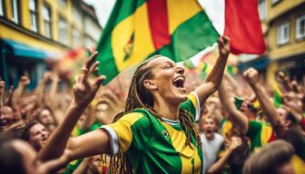 Clownin 'Leolaaa' feiert den 1. FC Saarbrücken mit Reggae-Hymne