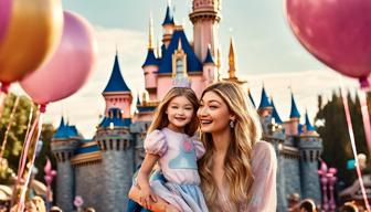 Gigi Hadid und ihre süße Tochter genießen Disneyland und Co.